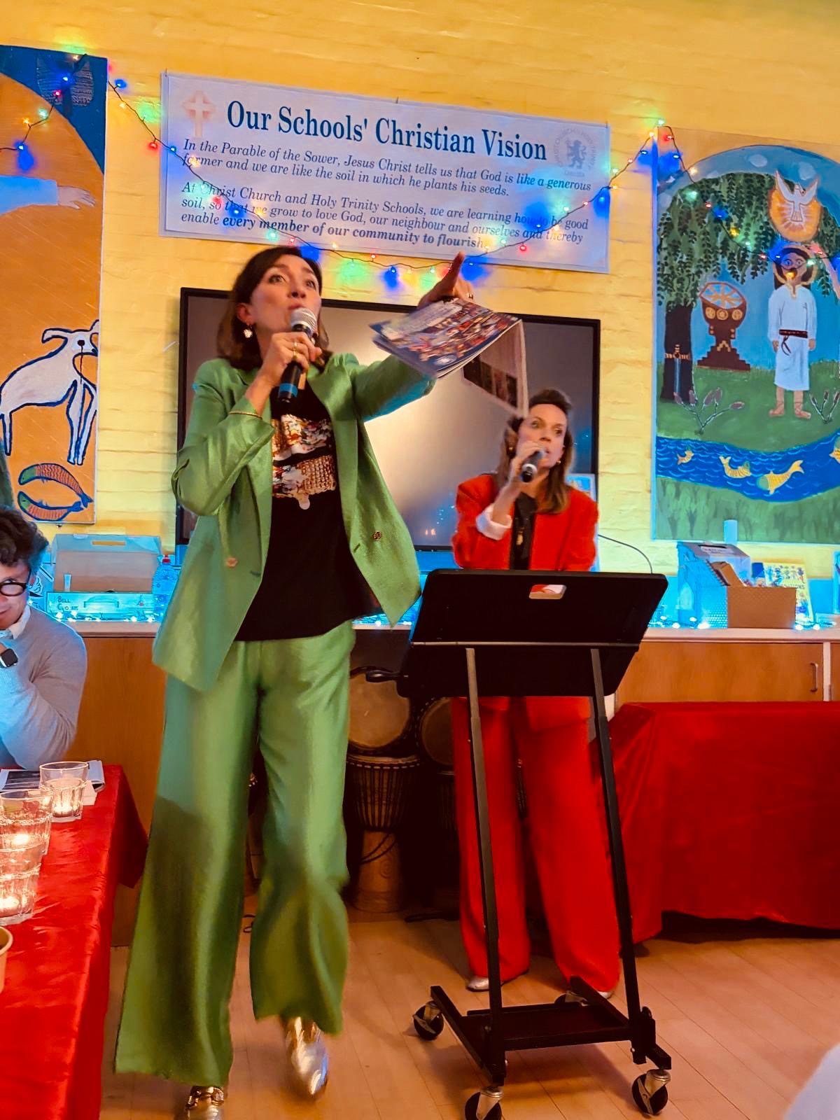 Auctioneering + Comedy = Lots of 🤑